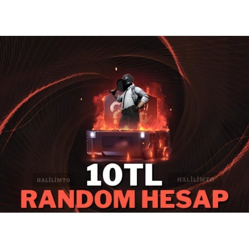  10TL PUBGM RANDOM HESAP